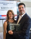 Jennifer and Tim Krieger cherish the moment. - Leadtime Leader